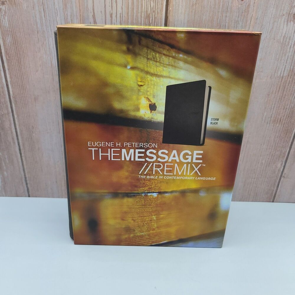 Message Remix-MS: The Bible in Contemporary Language by Eugene H Peterson